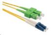 Obrázek Solarix Patch kabel 9/125 LCupc/SCapc SM OS1 3m duplex SXPC-LC/SC-UPC/APC-OS1-3M-D
