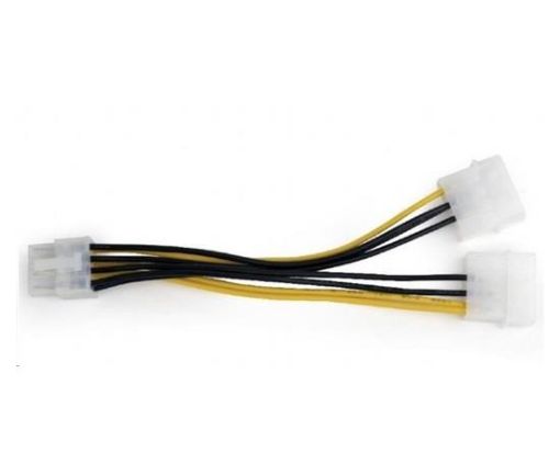 Obrázek Gembird Cablexpert 2x Molex na PCI express 8pin 15cm