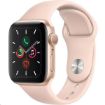 Obrázek APPLE Watch Series 5 GPS, 44mm Gold Aluminium Case with Pink Sand Sport Band - S/M & M/L