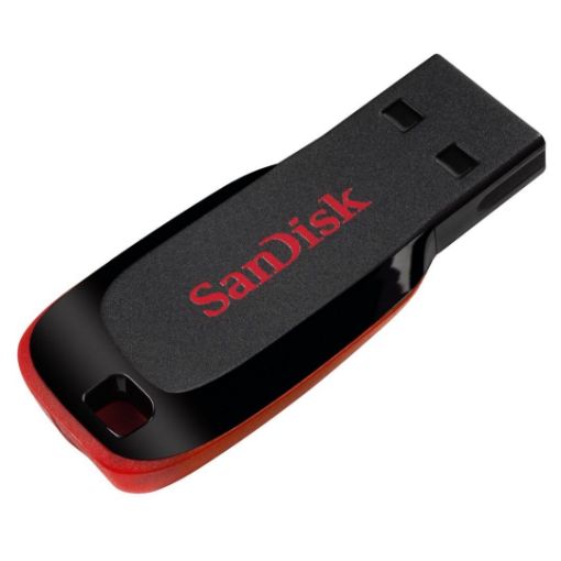 Obrázek SanDisk Flash Disk 128GB USB 2.0 Cruzer Blade, black