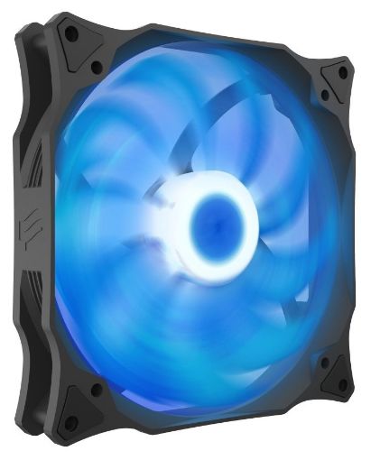 Obrázek SilentiumPC přídavný ventilátor Stella HP RGB 140PWM/ 140mm fan/ HBS/ ultratichý