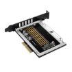 Obrázek AXAGON PCEM2-NC, PCIe x4 - M.2 NVMe M-key slot adaptér, pasivní chladič