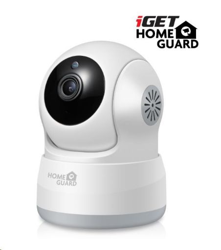 Obrázek iGET HOMEGUARD HGWIP711 - bezdrátová otočná IP HD kamera 720p, IR LED, microSD slot