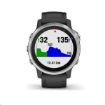 Obrázek Garmin GPS sportovní hodinky fenix6S Glass Silver/Black Band