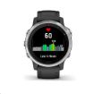 Obrázek Garmin GPS sportovní hodinky fenix6S Glass Silver/Black Band