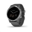 Obrázek Garmin monitorovací náramek a hodinky vívoactive4 Silver/Gray Band