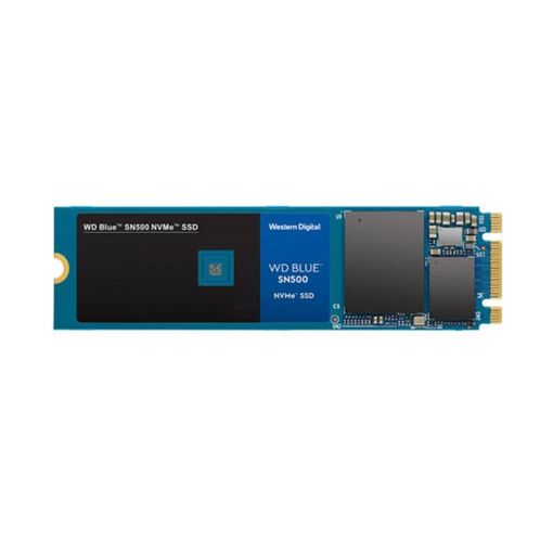 Obrázek WD BLUE SSD NVMe WDS500G1B0C SN500 500GB, (R:1700, W:1450MB / s)