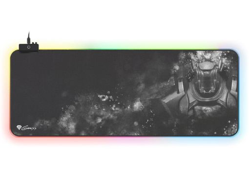 Obrázek Herní podložka pod myš s RGB podvícením Genesis Boron 500 XXL, 800x300mm