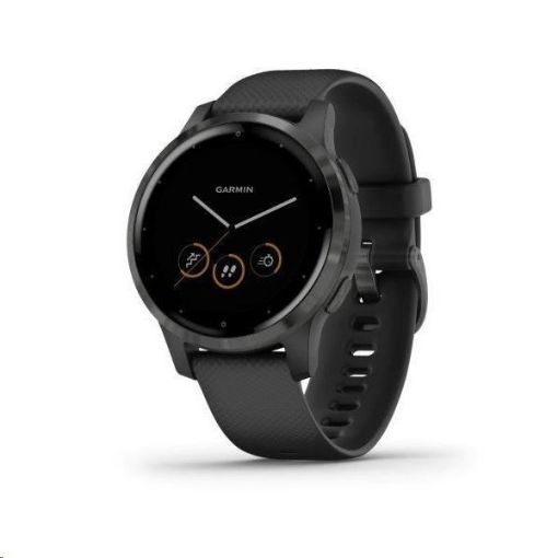 Obrázek Garmin monitorovací náramek a hodinky vívoactive4S Gray/Black Band