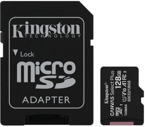 Obrázek Kingston 128GB microSDXC Canvas Select Plus 100R A1 C10