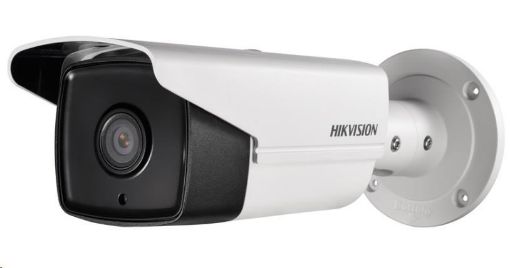 Obrázek HIKVISION IP kamera 4Mpix, H.265+, 20sn/s, obj. 2,8mm (110°), PoE, IR 80m, IR-cut, WDR 120dB, analyt, MicroSD, IP67