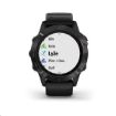 Obrázek Garmin GPS sportovní hodinky fenix6 PRO Glass, Black/Black Band (MAP/Music)