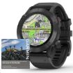 Obrázek Garmin GPS sportovní hodinky fenix6 PRO Glass, Black/Black Band (MAP/Music)