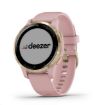 Obrázek Garmin monitorovací náramek a hodinky vívoactive4S Dust Rose/Light Gold