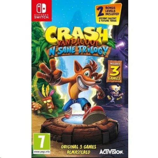 Obrázek SWITCH Crash Bandicoot N.Sane Trilogy