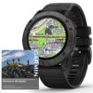 Obrázek Garmin GPS sportovní hodinky fenix6X PRO Solar, TitaniumGrayDLC/Black Band (MAP/Music)