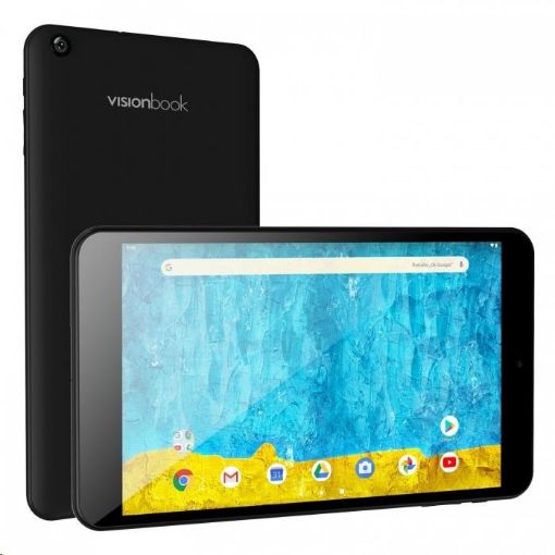 Obrázek UMAX TAB VisionBook Table 8A Plus - IPS 8" IPS 800x1280,Rockchip RK3326@1.5GHz,2GB,16GB, Mali-G31, microUSB, Android 9.0