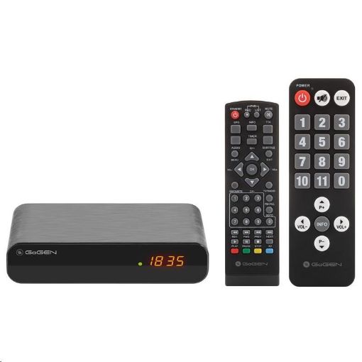 Obrázek GoGEN DVB 133 T2 SENIOR Set-top box