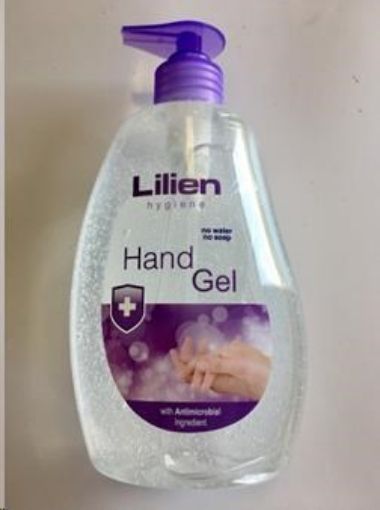 Obrázek Lilien Hand Gel 500 ML čistící gel