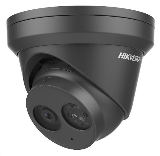 Obrázek HIKVISION IP kamera 4Mpix, H.265, 25 sn/s, obj. 2,8mm (98°), PoE, IR 30m, WDR, 3DNR, MicroSDXC, IP67, černá