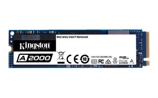 Obrázek 250GB SSD A2000 Kingston M.2 2280 NVMe