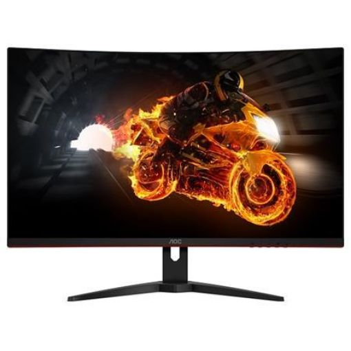 Obrázek AOC LCD herní C32G1 31,5" MVA Freesync zakřivený/1920x1080@144Hz/50m:1/1ms/VGA/2xHDMI/DP