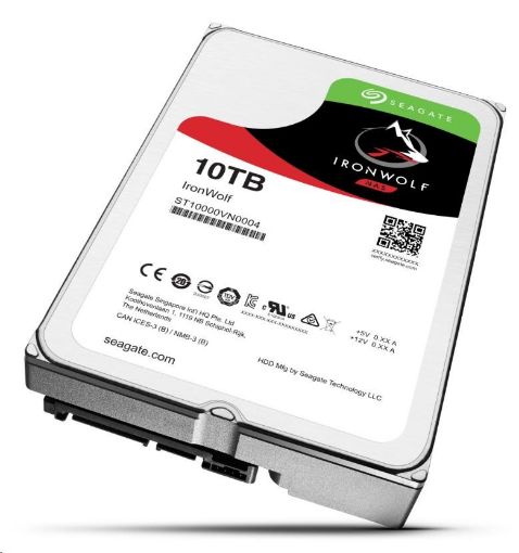 Obrázek SEAGATE HDD IRONWOLF (NAS) 10TB SATAIII/600, 7200rpm, 256MB cache