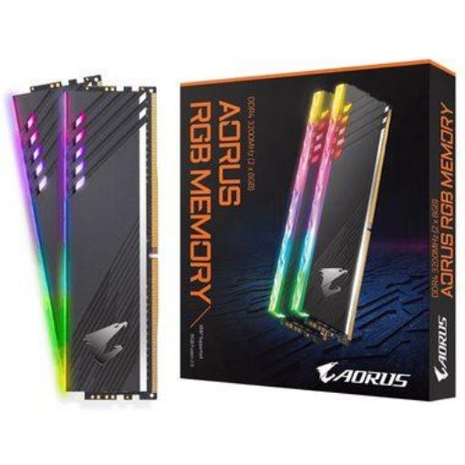 Obrázek DIMM DDR4 16GB 3200MHz (2x8GB kit) GIGABYTE AORUS RGB MEMORY