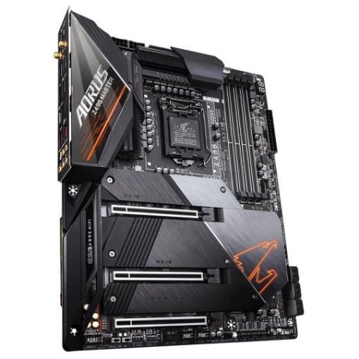 Obrázek GIGABYTE MB Sc LGA1200 Z490 AORUS MASTER, Intel  Z490, 4xDDR4, VGA, WI-FI