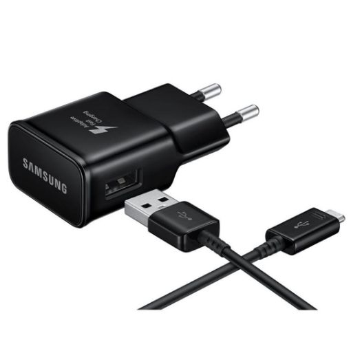 Obrázek Samsung USB-C EP-TA20EBE Fast Charge Black