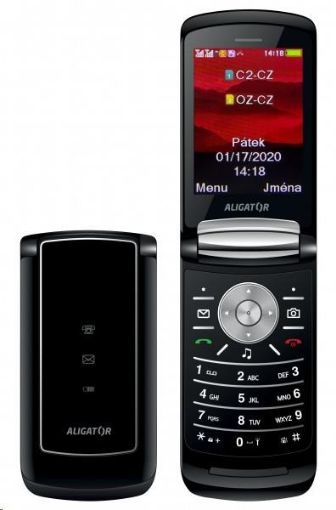 Obrázek Aligator DV800 Dual SIM, černá