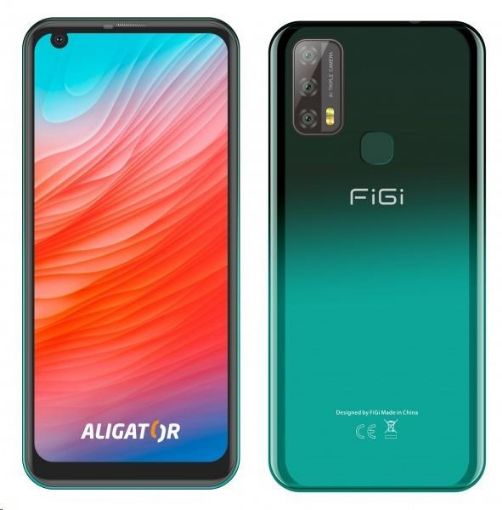 Obrázek Aligator FIGI Note3, Dual SIM, 32 GB, zelená