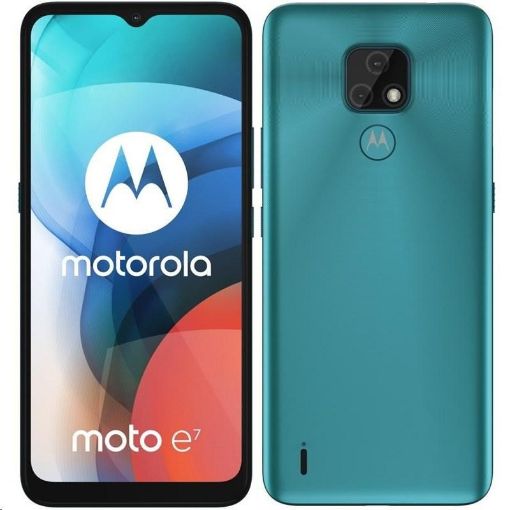 Obrázek Motorola Moto E7, 2GB/32GB, Dual SIM, Aqua Blue