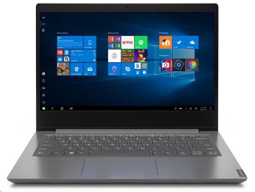 Obrázek LENOVO NTB V14-IIL - i5-1035G1@1.0GHz,14" FHD,8GB,512SSD,HDMI,čt.pk,cam,Intel UHD,W10P,2r carryin,šedá