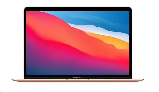 Obrázek APPLE MacBook Air 13'',M1 chip with 8-core CPU and 8-core GPU, 512GB,8GB RAM - Gold