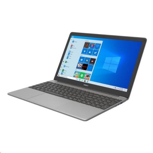 Obrázek UMAX NTB VisionBook 15Wr Plus - 15,6" IPS FHD 1920x1080, Celeron N4120 @ 1,1 GHz, 4GB, 128GB, Intel UHD, W10P, šedá