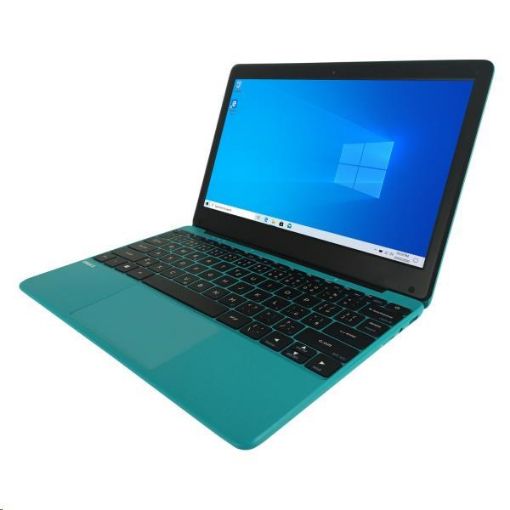 Obrázek UMAX NTB VisionBook 12Wr Turquoise - 11,6" IPS FHD 1920x1080,Celeron N4020@1,1 GHz,4GB,64GB,Intel UHD, W10P, modrozelená