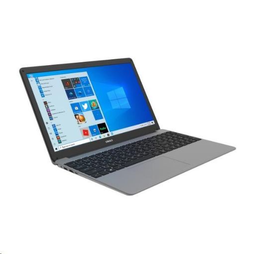 Obrázek UMAX NTB VisionBook 15WU - 15,6" IPS FHD 1920x1080, i3-10110U@2,1 GHz, 4GB, 128SSD, Intel UHD, W10H S, šedá