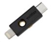 Obrázek YubiKey 5Ci - USB-C + Lightning, klíč/token s vícefaktorovou autentizaci, podpora OpenPGP a Smart Card (2FA)