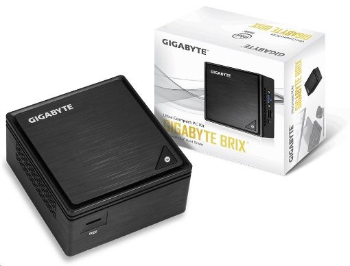 Obrázek GIGABYTE BRIX GB-BPCE-3455, Intel Celeron® J3455, 2xSODIMM DDR3L, WiFi, bez OS