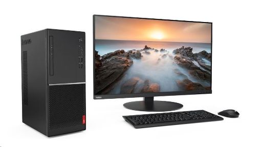 Obrázek LENOVO PC V55t-15API - Ryzen 5 3400G@3.7GHz,8GB,256SSD,DVD-RW,Vega 11 Graphics,HDMI,VGA,kl.+mys,Win10P,1r on-site