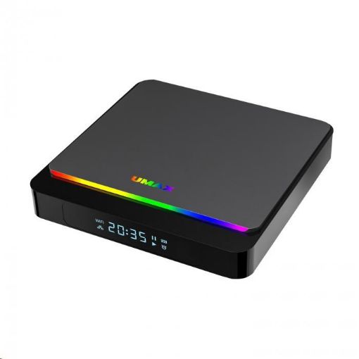 Obrázek UMAX PC U-Box A9 - S905X3 quad core ARM Cortex A55,4GB RAM,32GB,ARM G31 MP22, HDMIddr, WiFi, BT, Android TV 9.0 Pie, RGB