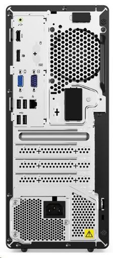 Obrázek LENOVO PC V50t Tower - i3-10100,4GB,256SSD,DVD,HDMI,VGA,DP,kl.+mys,bezOS,1r onsite
