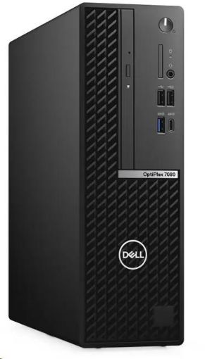 Obrázek DELL PC OptiPlex 7080 SFF/Core i5-10500/16GB/512GB SSD/Integrated/TPM/DVD RW/Kb/Mouse/W10Pro/vPro/3Y ProSpt