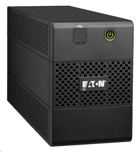 Obrázek Eaton 5E 650i USB DIN, UPS 650VA / 360 W, 2 zásuvky IEC, 1 zásuvka schuko