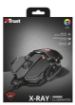 Obrázek TRUST herní myš GXT 138 X-RAY ILLUMINATED GAMING MOUSE, black