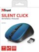 Obrázek TRUST myš Mydo Silent Click Wireless Mouse - blue