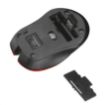 Obrázek TRUST myš Mydo Silent Click Wireless Mouse - red