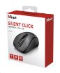 Obrázek TRUST Mouse Siero Silent Click Wireless Mouse, USB, bezdrátová myš