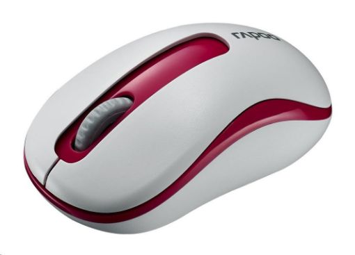 Obrázek RAPOO myš M10 Plus 2.4G Wireless Optical Mouse, Red